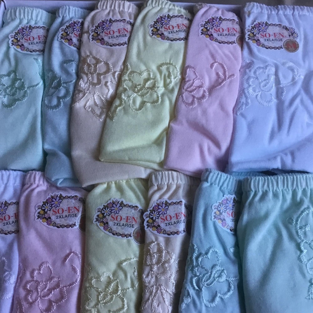 SOEN Bikini Panties embroidered  Size 2XL